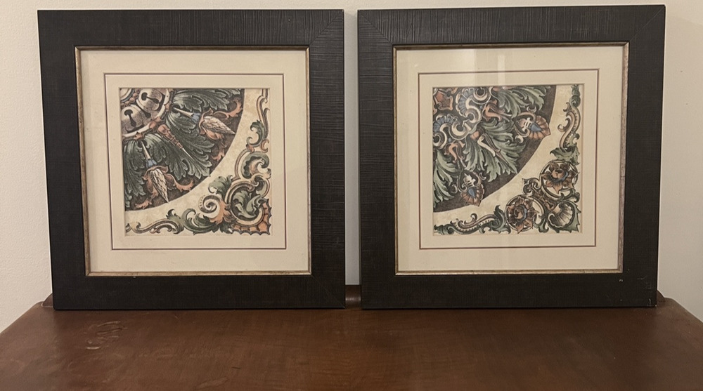 Renaissance Inspired Framed Prints Red Barrel Studio 15" x 15" Classic Greek